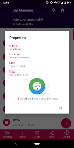 Zip File Reader - Zip & Unzip - عکس برنامه موبایلی اندروید