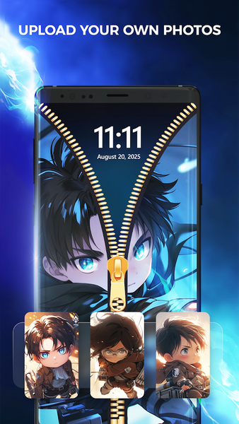Zip Lock Screen & Wallpapers - عکس برنامه موبایلی اندروید