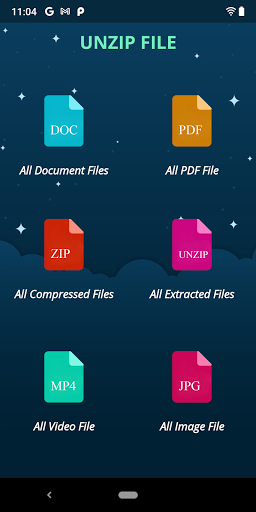 Unzip Tool – Zip File Extracto - Image screenshot of android app