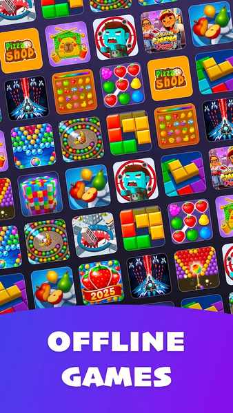 BlockyPOP: Offline Mini Games - Gameplay image of android game