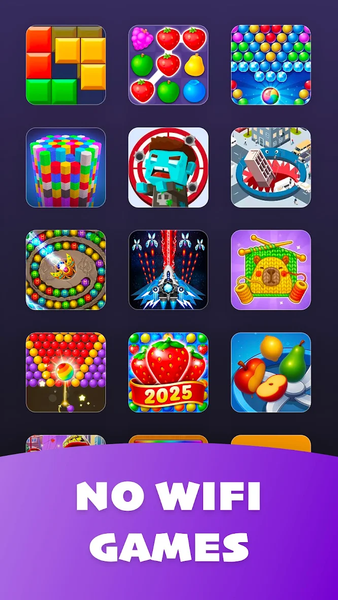 BlockyPOP: Offline Mini Games - Gameplay image of android game