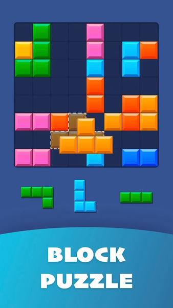 BlockyPOP: Offline Mini Games - Gameplay image of android game