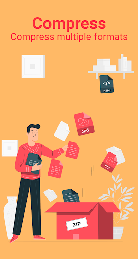 Zip File Opener - Zip File Manager - Image screenshot of android app