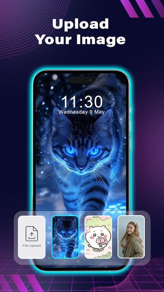 Zipper Lock - Zip Screen Theme - Image screenshot of android app