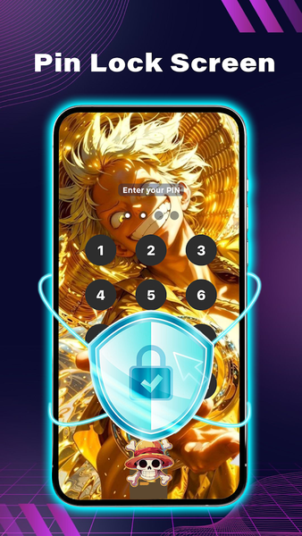 Zipper Lock - Zip Screen Theme - Image screenshot of android app