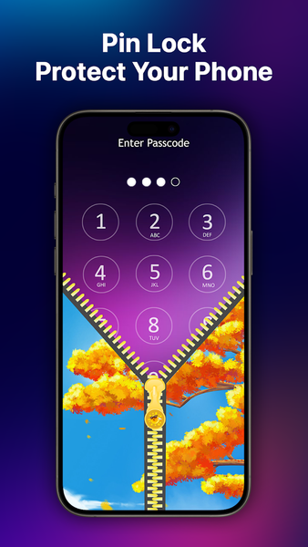 Zipper Wallpaper: Lock Screen - عکس برنامه موبایلی اندروید