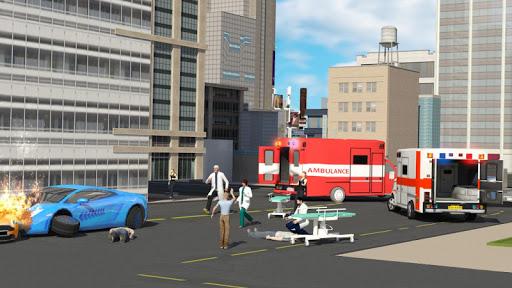 Ambulance Rescue Simulator - عکس بازی موبایلی اندروید