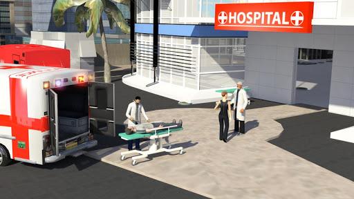 Ambulance Rescue Simulator - عکس بازی موبایلی اندروید