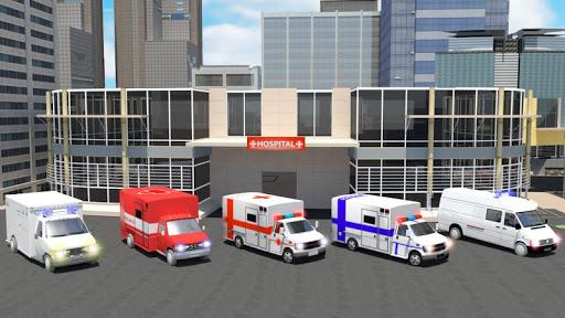 Ambulance Rescue Simulator - عکس بازی موبایلی اندروید