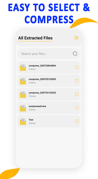Zip File Reader Compressor App - عکس برنامه موبایلی اندروید