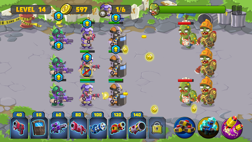 Army vs. Zombies - Gameplay image of android game