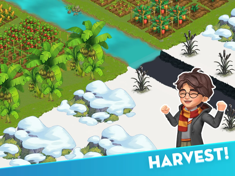 Frozen Farm: Island Adventure - Gameplay image of android game