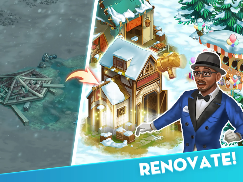Frozen Farm: Island Adventure - Gameplay image of android game