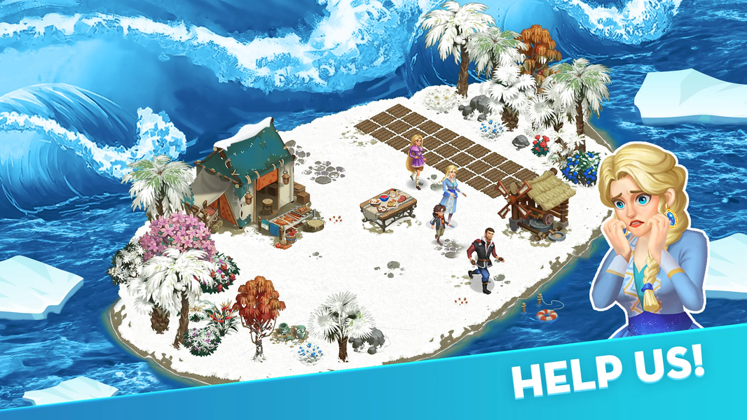 Frozen Farm: Island Adventure - عکس بازی موبایلی اندروید
