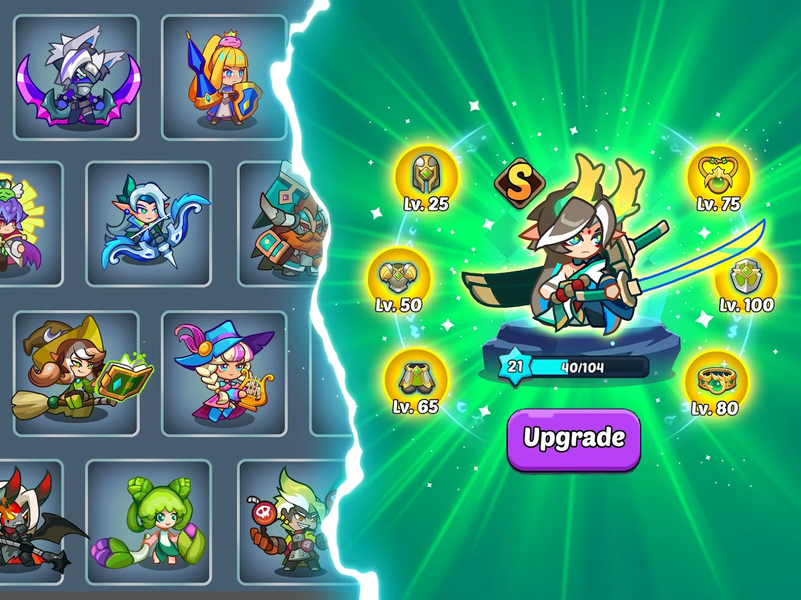 Monster Clash: Idle RPG Games - عکس بازی موبایلی اندروید
