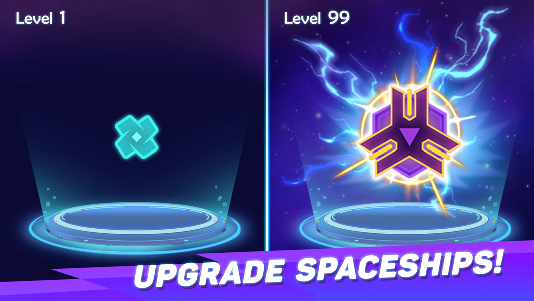 Space War: Idle Tower Defense - عکس بازی موبایلی اندروید