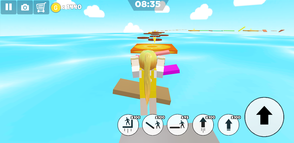 Escape sandwich island parkour - Image screenshot of android app