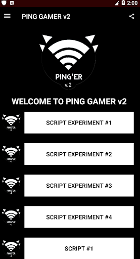 PING GAMER v.2 - Anti Lag For - Image screenshot of android app