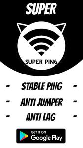 SUPER PING - Anti Lag For Mobile Game Online - عکس برنامه موبایلی اندروید