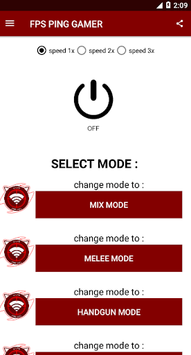 FPS PING GAMER - Anti Lag for Unknown FPS Game - Image screenshot of android app
