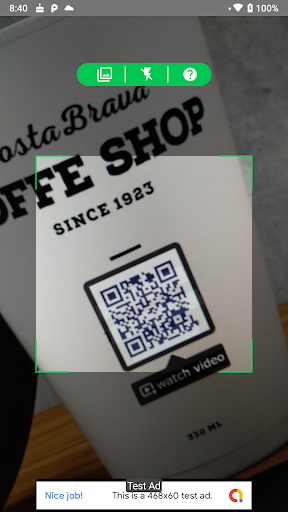 QR/Barcode Scanner - Image screenshot of android app