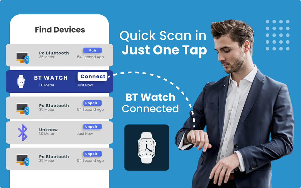 Bluetooth Pairing Auto Connect - عکس برنامه موبایلی اندروید