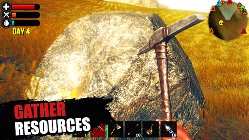 Just Survive: Survival Island - Gameplay image of android game