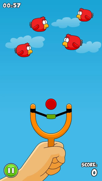 Bird Shooter - Gameplay image of android game