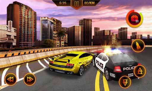 Police Car Chase - تعقیب ماشین پلیس - Gameplay image of android game