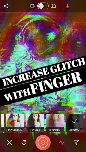 Glitch Video Effects -VHS Camera Aesthetic Filters - عکس برنامه موبایلی اندروید