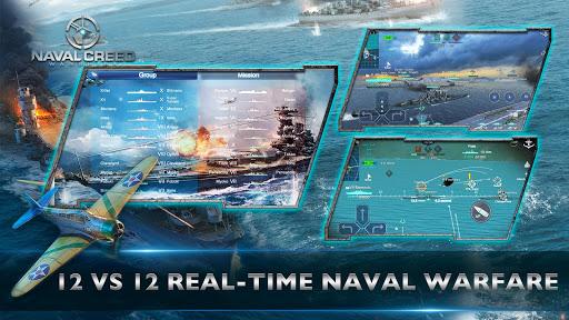 Naval Creed:Warships - Gameplay image of android game
