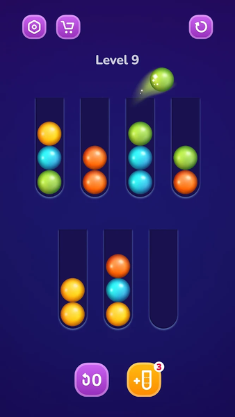 Ball Sort - Color Puzzle - Gameplay image of android game