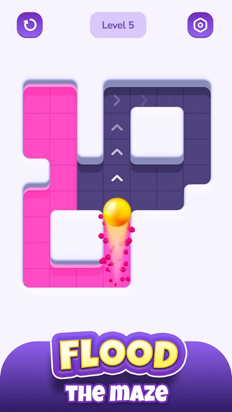 Color Maze Adventure - عکس بازی موبایلی اندروید