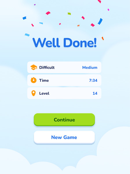 Math Crossword — Number puzzle - Gameplay image of android game
