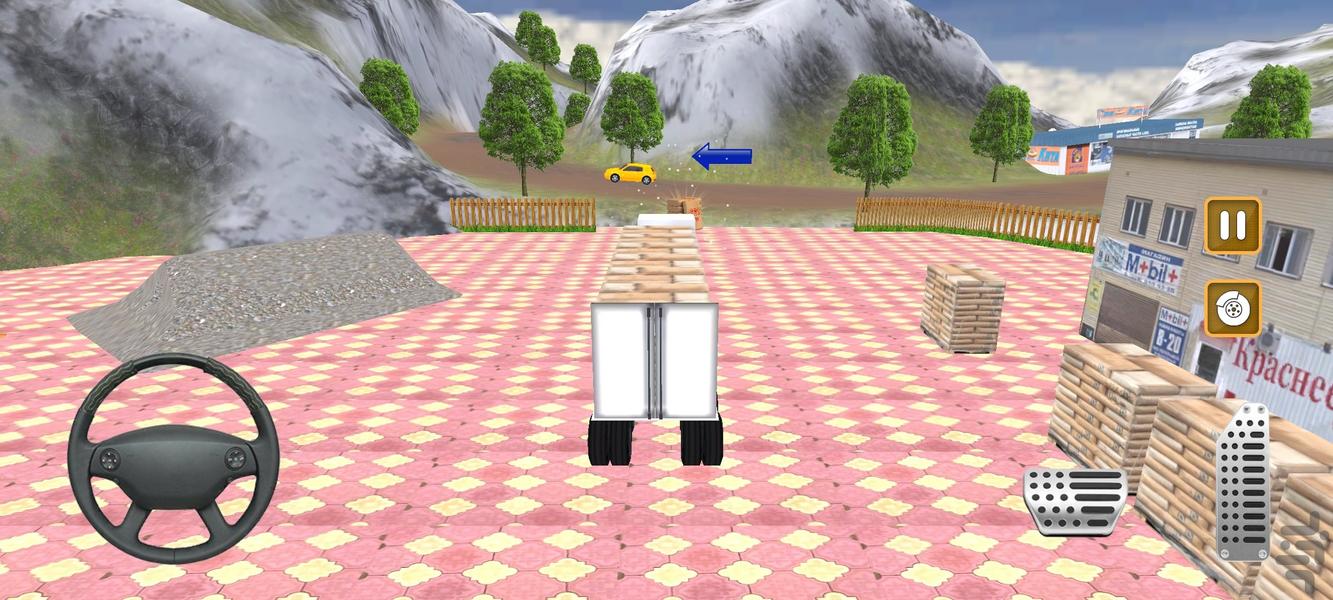 بازی ماشین تریلی : بازی جدید - عکس بازی موبایلی اندروید