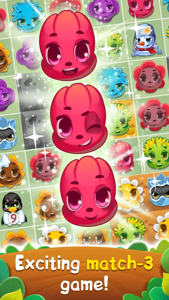 Flower Story - Match 3 Puzzle - Gameplay image of android game