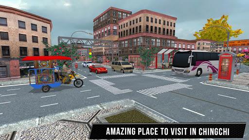 City Tuk Tuk Chingchi Drive 3D - Gameplay image of android game