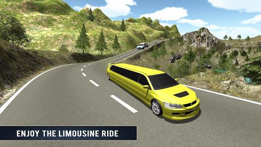 Up Hill Limo Off Road Car Rush - Gameplay image of android game