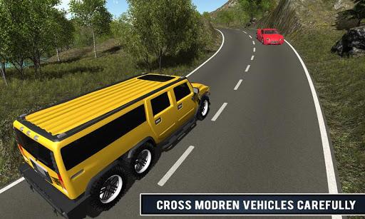 Up Hill Limo Off Road Car Rush - Gameplay image of android game