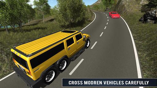 Up Hill Limo Off Road Car Rush - Gameplay image of android game