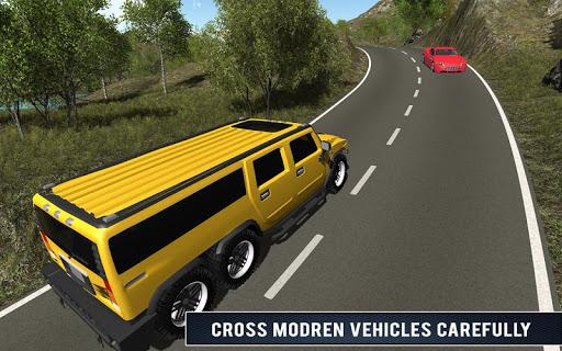 Up Hill Limo Off Road Car Rush - Gameplay image of android game