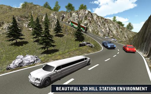 Up Hill Limo Off Road Car Rush - Gameplay image of android game