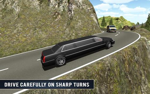 Up Hill Limo Off Road Car Rush - Gameplay image of android game