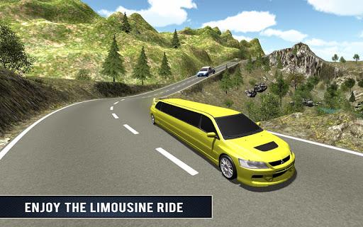 Up Hill Limo Off Road Car Rush - Gameplay image of android game
