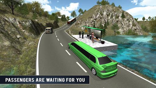 Up Hill Limo Off Road Car Rush - Gameplay image of android game