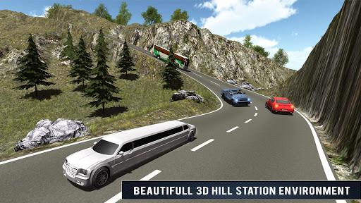 Up Hill Limo Off Road Car Rush - Gameplay image of android game