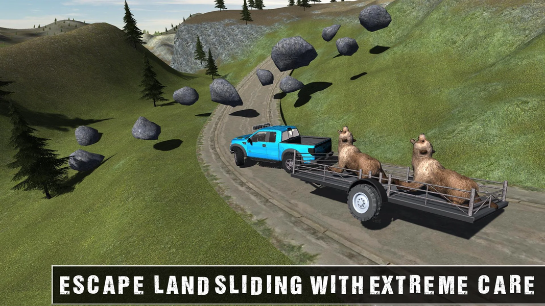 Animal Truck Simulator ۳D - عکس بازی موبایلی اندروید