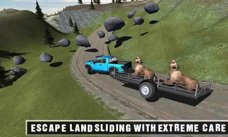 Animal Truck Simulator ۳D - عکس بازی موبایلی اندروید