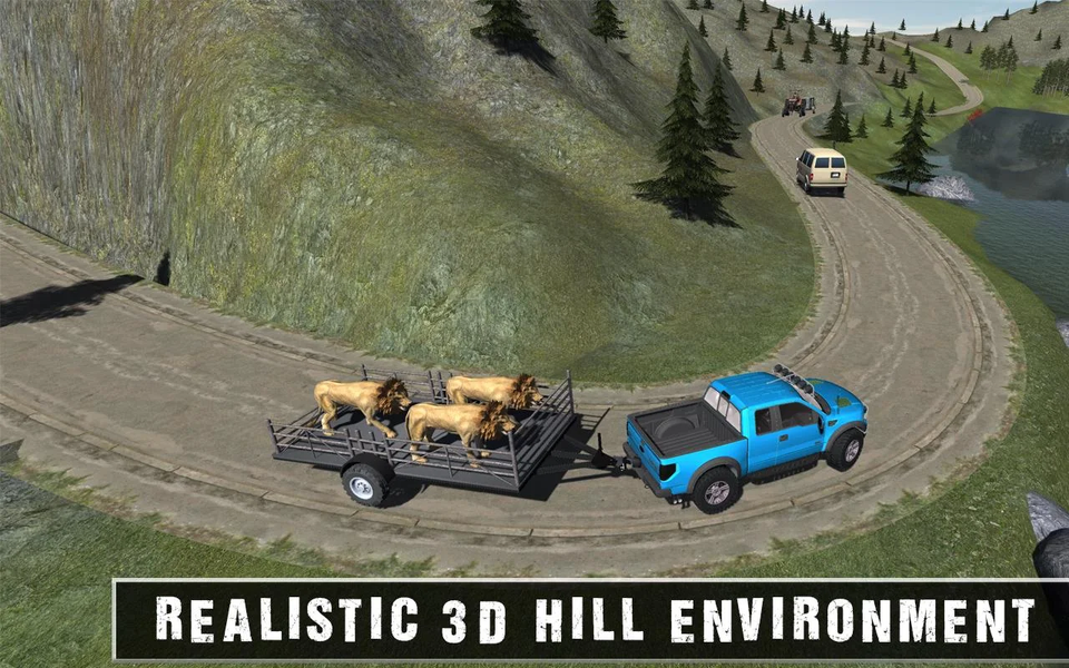Animal Truck Simulator ۳D - عکس بازی موبایلی اندروید