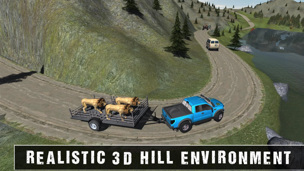 Animal Truck Simulator ۳D - عکس بازی موبایلی اندروید